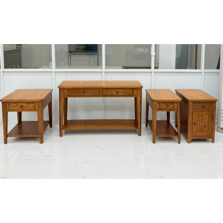 VGF- Console Table 02 : Bàn Trang Trí - Màu Gỗ Óc Chó